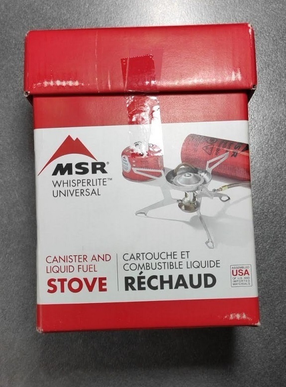 MSR ウィスパーライトユニバーサルを買ってみた MSR WHISPERLITE