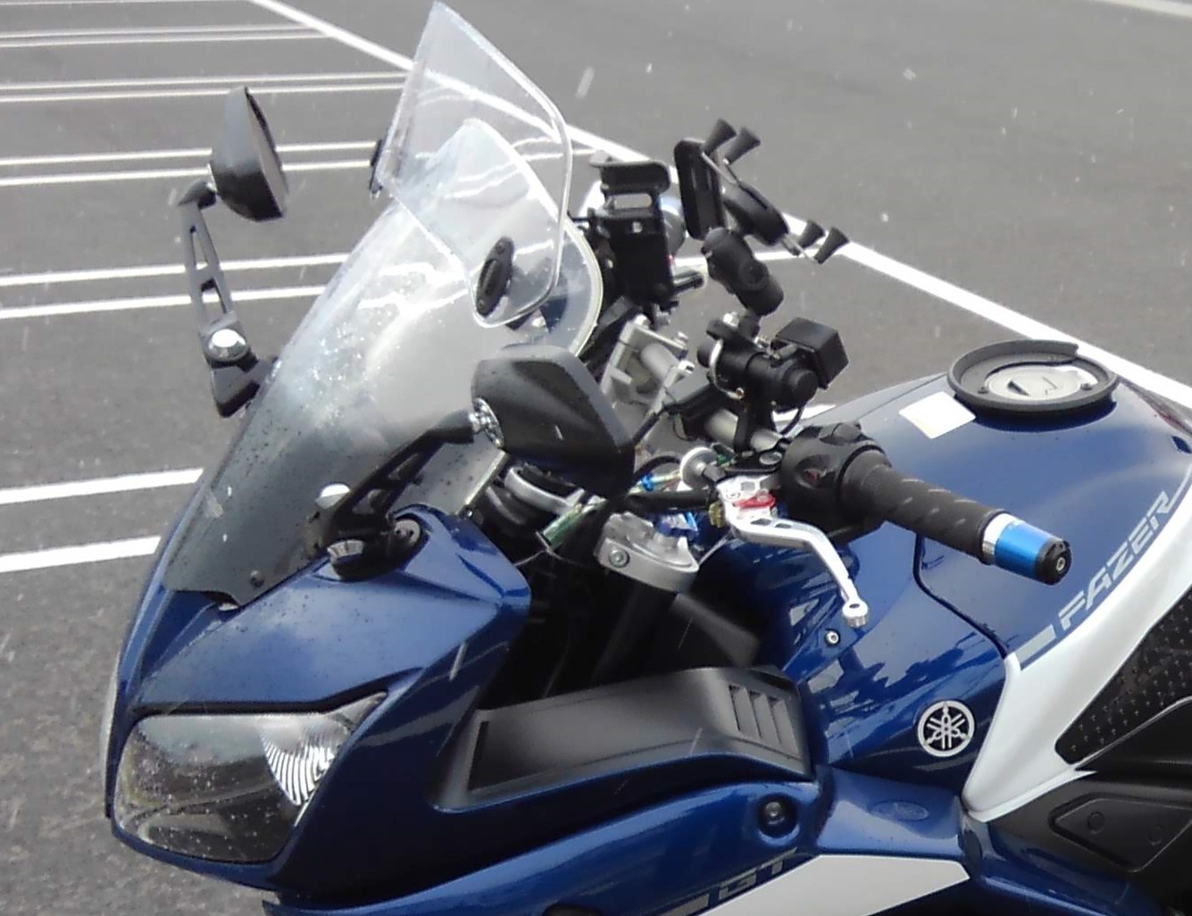 ダートバイクプラスブログ|セローのスクリーンはどっちがいいんだい